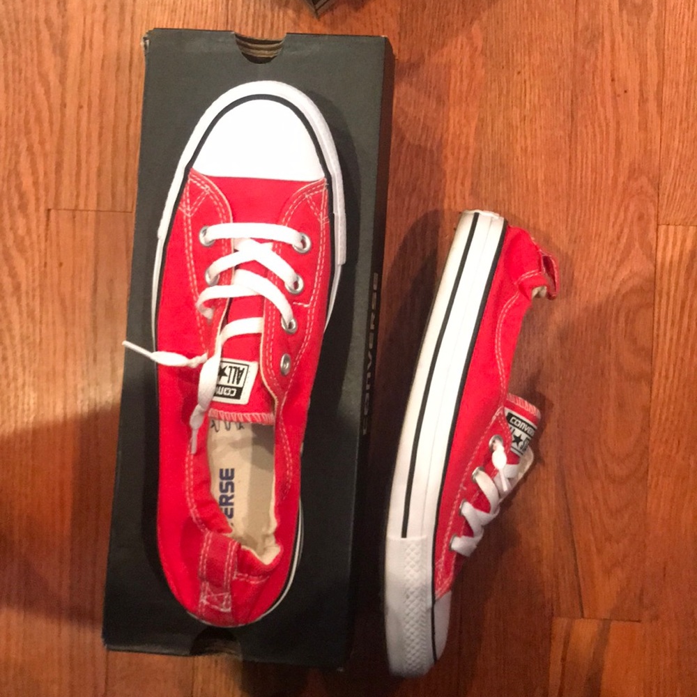 Red converse